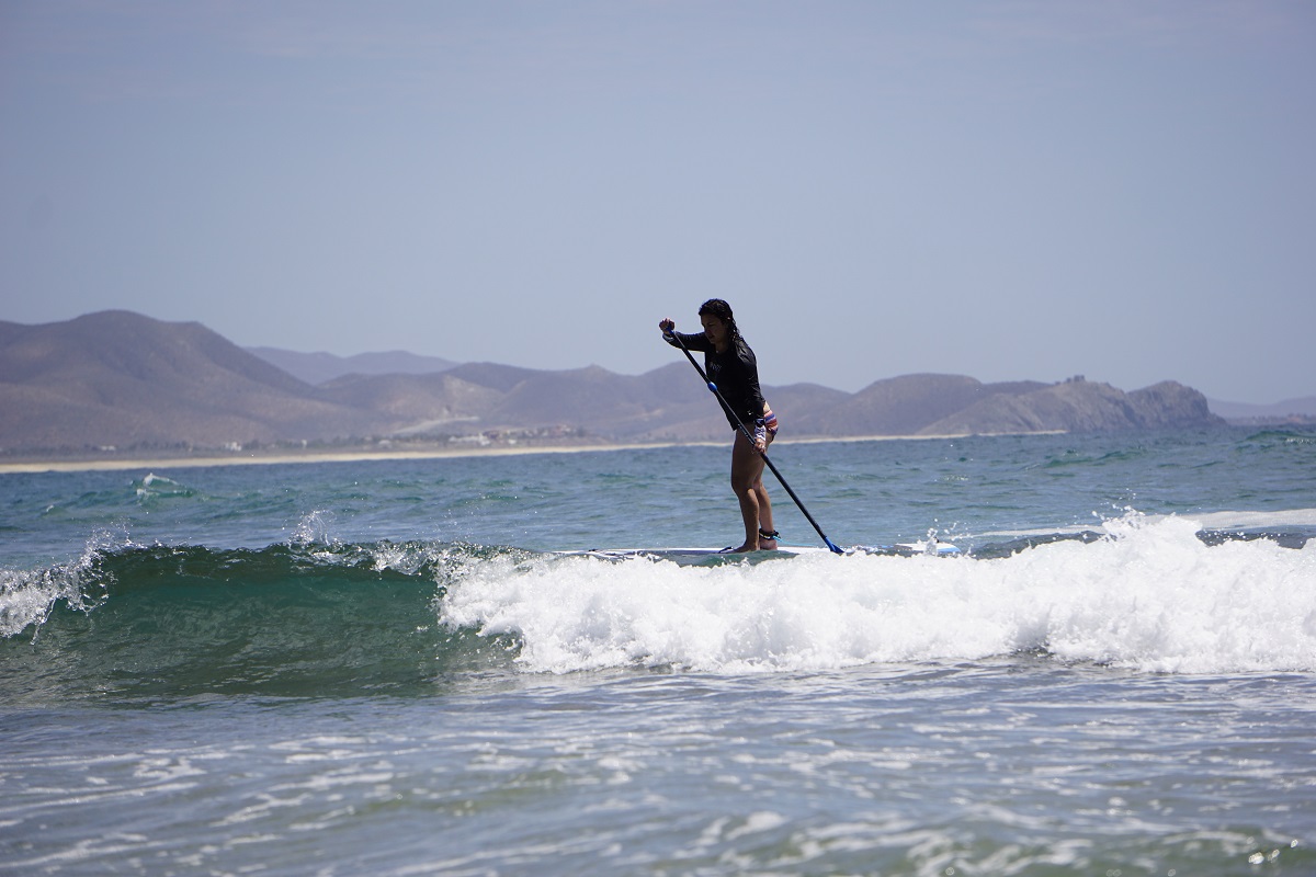 SUP Surfing at Cerritos Beach